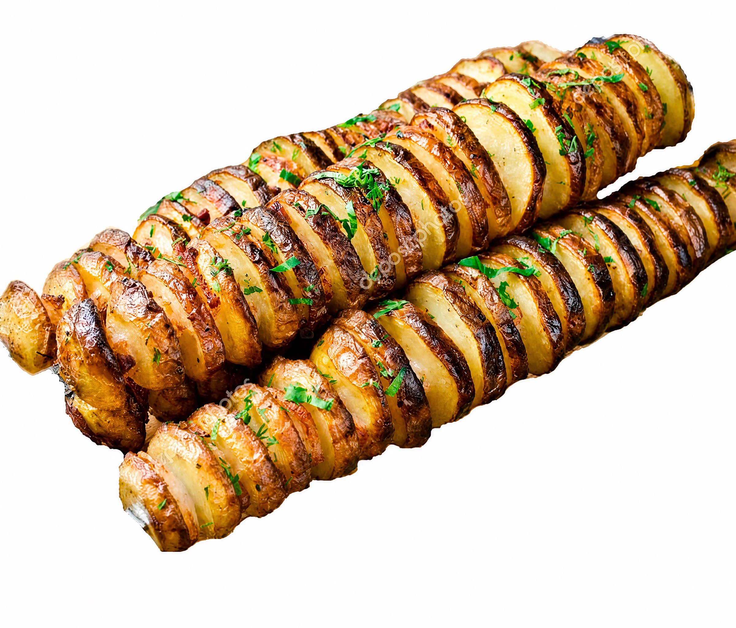 Potato barbecue with pork fat